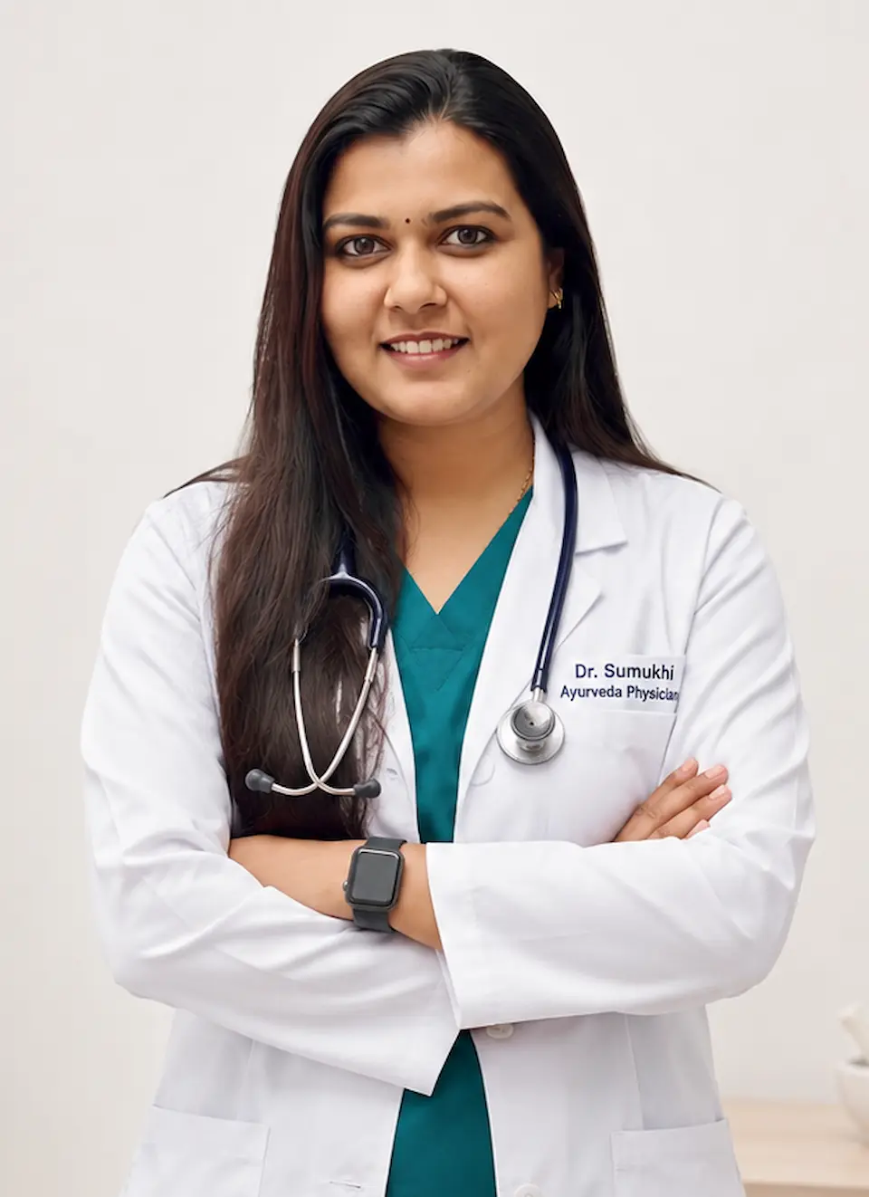 Dr. Sumukhi Ravi, Ayurvedic surgeon at Swasthi Ayurveda Chikitsalaya, Jayanagar